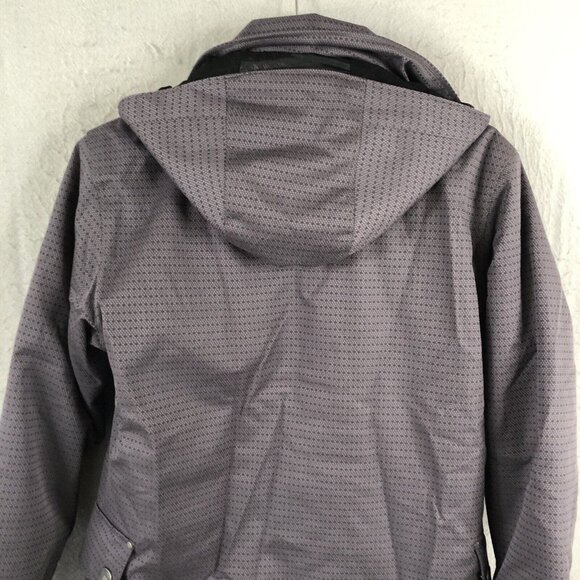 Core Powder Room Jacket Women Medium Gray Snowboarding 5000mm Ski Lined Outdoor - Picture 14 of 16